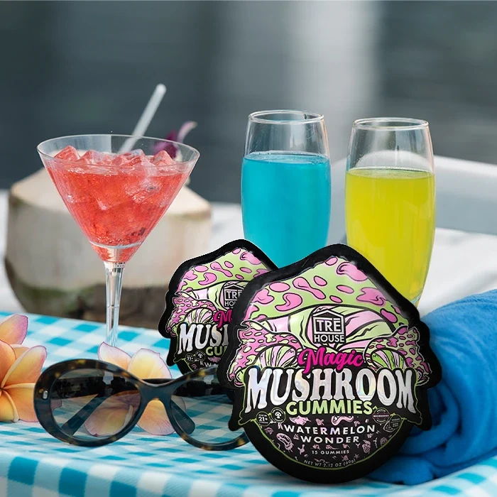 tre house magic mashroom gummies